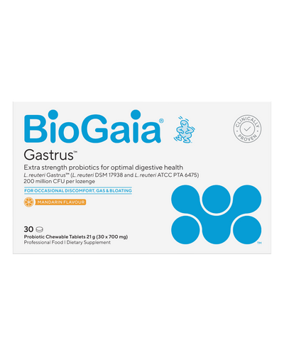 BioGaia Gastrus 60 Chewable Tablets-Bio-Practica-Matakana Pharmacy