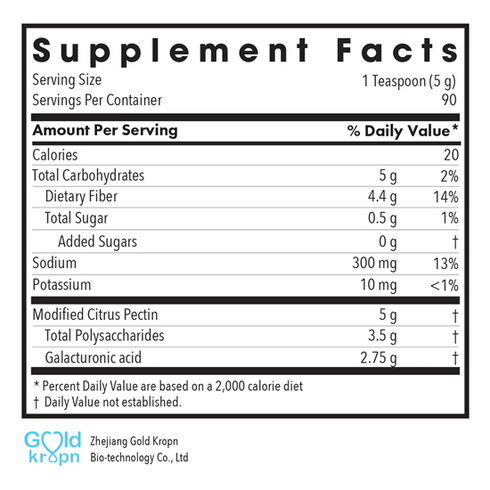 Modified Citrus Pectin Powder 454g-Allergy Research-Matakana Pharmacy