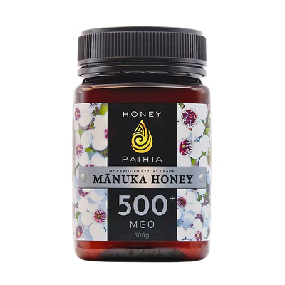Manuka Honey 500+ MGO 500g PET-Honey Paihia-Matakana Pharmacy
