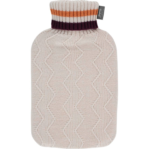 Hot Water Bottle with Knitted Cover Beige 2.0L-FASHY-Matakana Pharmacy