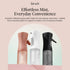 Recycled Plastic Continuous Spray Bottle - Black-KITSCH-Matakana Pharmacy