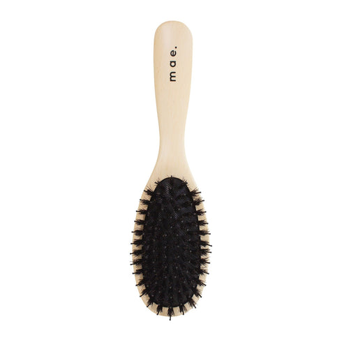 Brush Natural Bristle Oval Pad
