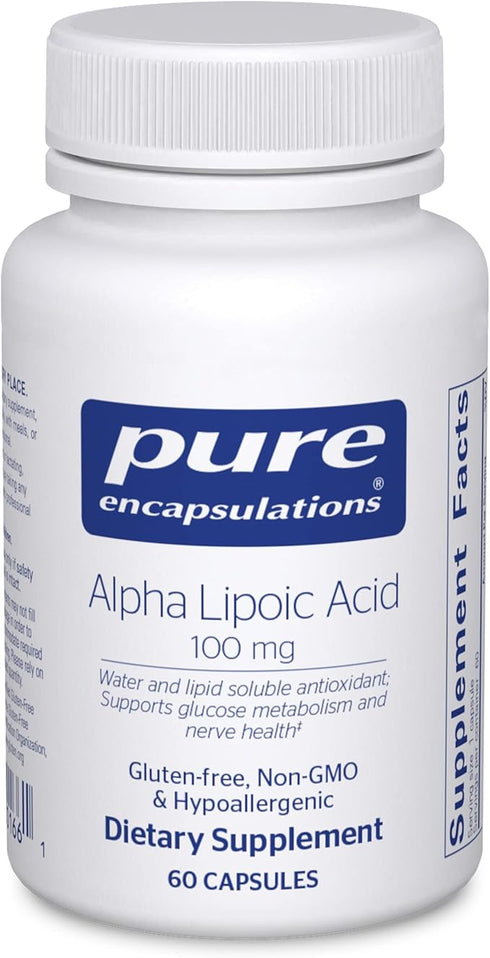 Alpha Lipoic Acid 100mg 60 Capsules-Matakana Pharmacy