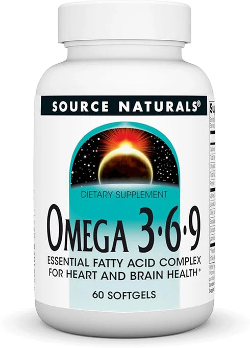 Omega 3-6-9 60sg-Source Naturals-Matakana Pharmacy