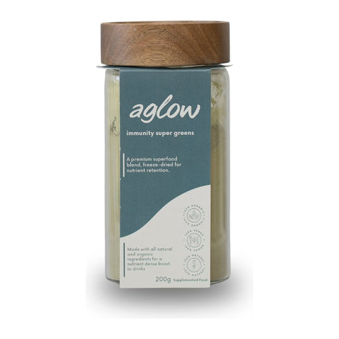Aglow Super Greens Powder Refill 200g