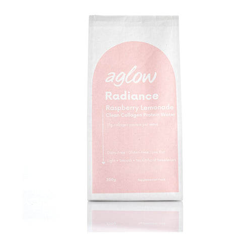 Aglow Protein Water Refill 200g - Lemon Manuka