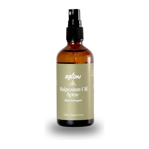 Aglow Magnesium Spray - Max Strength 100ml