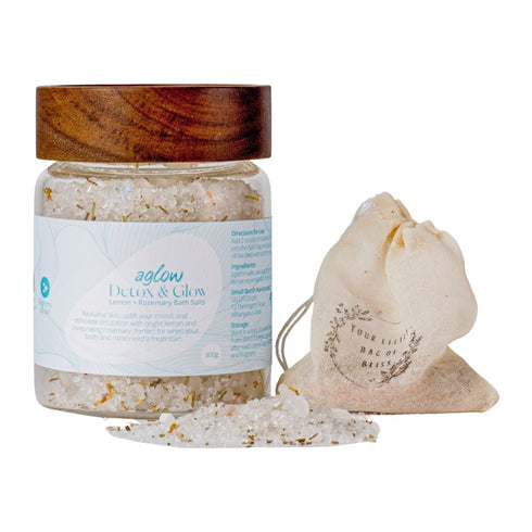 Aglow Bath Salts - Goddess Glow 300g
