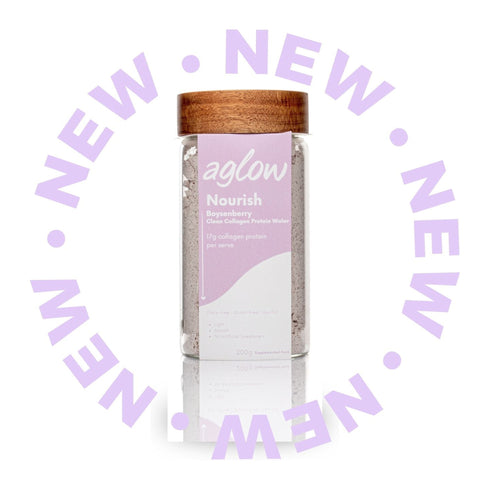 Aglow Protein Water Jar 200g - Lemon Manuka