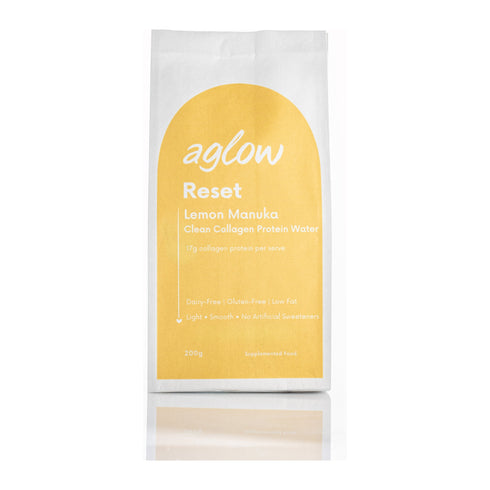 Aglow Protein Water Jar 200g - Lemon Manuka