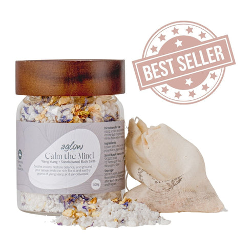 Aglow Bath Salts - Muscle Recovery 300g