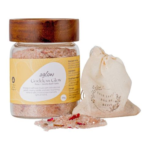 Aglow Bath Salts - Muscle Recovery 300g