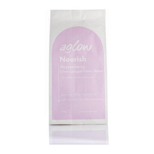 Aglow Protein Water Refill 200g - Boysenberry