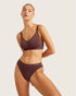 Classic Bikini Mulberry Large-BOODY Organic Bamboo Wear-Matakana Pharmacy