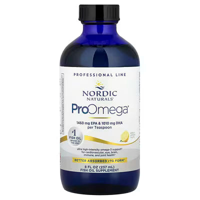 ProOmega Liquid Lemon (48 serves) 237ml-Nordic Naturals-Matakana Pharmacy