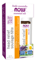 Now Essential Oils Head Relief Soothing Roll On 10ml-NOW Supplements-Matakana Pharmacy