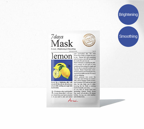 Image of K-Skincare 7-days Lemon Mask