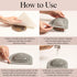 Kitsch Hair Catcher- Gray-KITSCH-Matakana Pharmacy