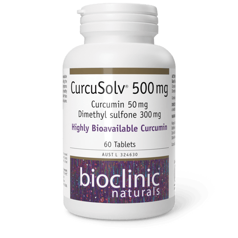 CurcuSolv 60 Tabs-BioClinic Naturals-Matakana Pharmacy