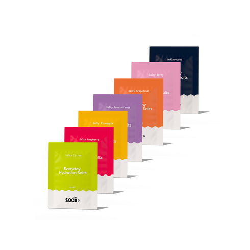 8 Sachet Sample Pack | Everyday Hydration Salts-Sodii-Matakana Pharmacy