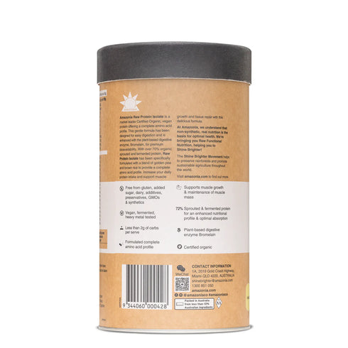 Image of Raw Protein Isolate Vanilla info