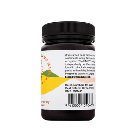 Manuka Honey MGO 390 250g-BEE&FLOW-Matakana Pharmacy