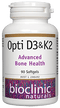 Opti D3 & K2 60 Caps-BioClinic Naturals-Matakana Pharmacy