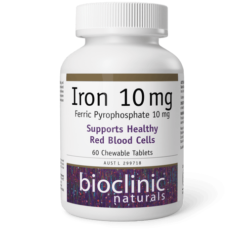 Iron 60 Tabs Tropical-BioClinic Naturals-Matakana Pharmacy