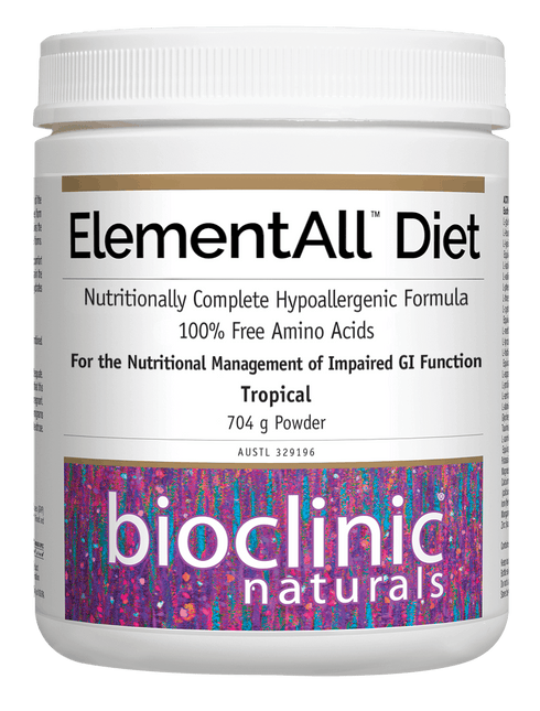 ElementAll Diet Powder Tropical 704g-BioClinic Naturals-Matakana Pharmacy