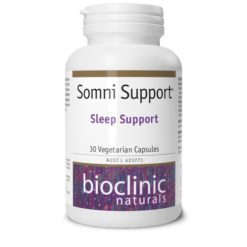 Somni Support 60 Caps-BioClinic Naturals-Matakana Pharmacy