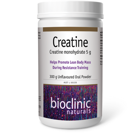 Creatine Powder 300g-BioClinic Naturals-Matakana Pharmacy