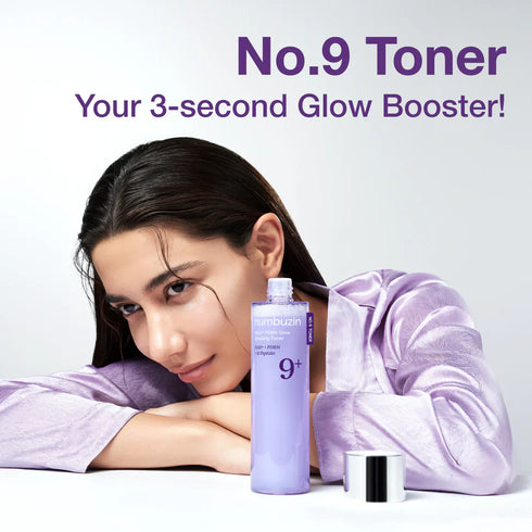 NO.9 NAD+ PDRN Glow Boosting Toner 150ml-numbuzin-Matakana Pharmacy