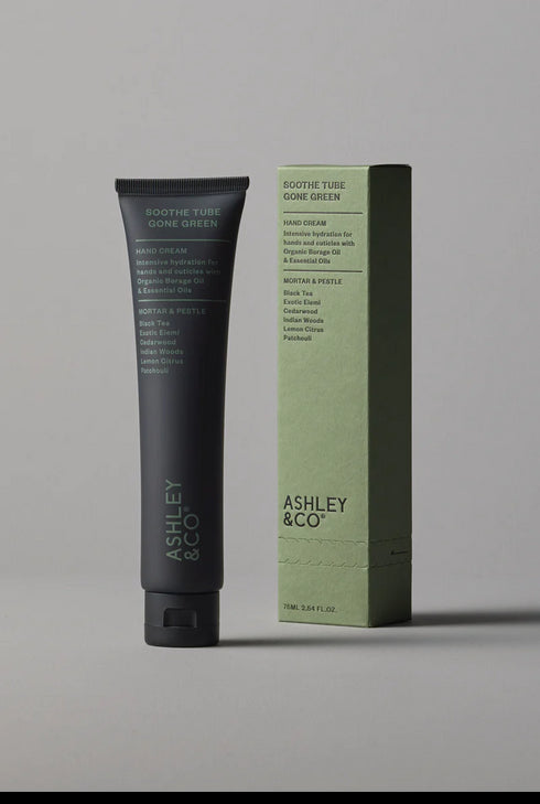 Soothe Tube Hand Cream Gone Green | Mortar & Pestle 75ml-Ashley & Co-Matakana Pharmacy