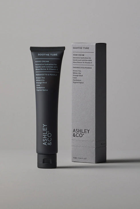 Soothe Tube Hand Cream Parakeets & Pearls 75ml-Ashley & Co-Matakana Pharmacy