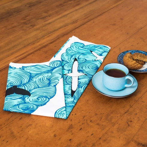 Tea Towel Earth Sea Sky-By Ali Davies-Matakana Pharmacy