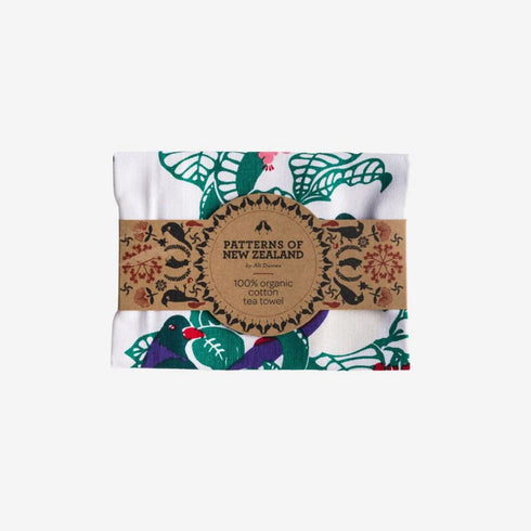 Tea Towel Kereru-By Ali Davies-Matakana Pharmacy