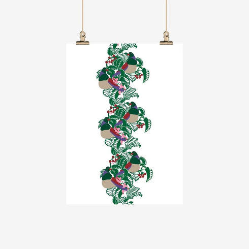 Tea Towel Kereru-By Ali Davies-Matakana Pharmacy