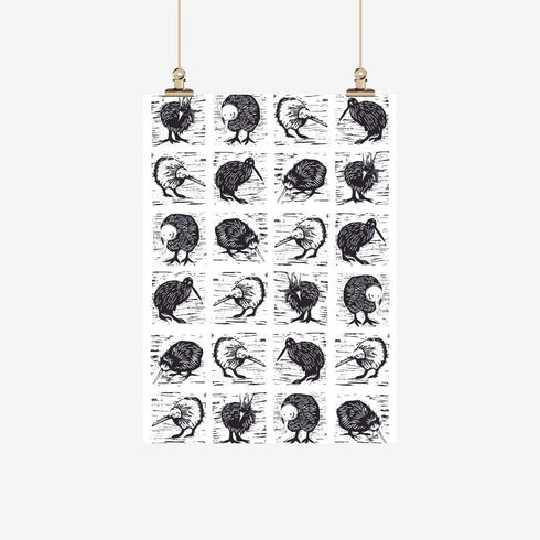 Tea Towel The Kiwi-By Ali Davies-Matakana Pharmacy