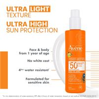 Sunsitive SPF50+ Childrens Spray 200ml-Avene-Matakana Pharmacy