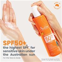 Sunsitive SPF50+ Childrens Spray 200ml-Avene-Matakana Pharmacy