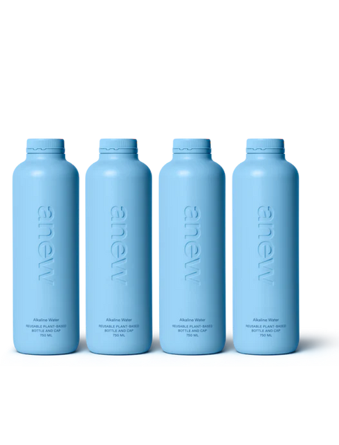Image of 4 Anew Plant Based Alkaline Water bottles
