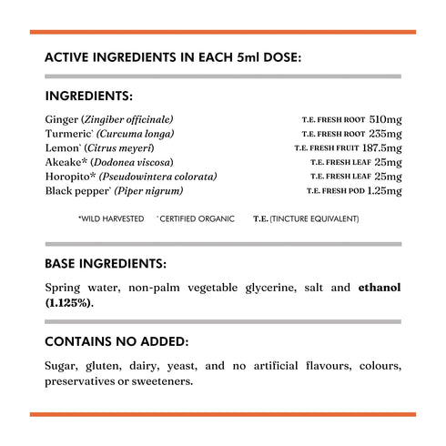 Anti-Flam Tonic 200ml-Wild Dispensary-Matakana Pharmacy