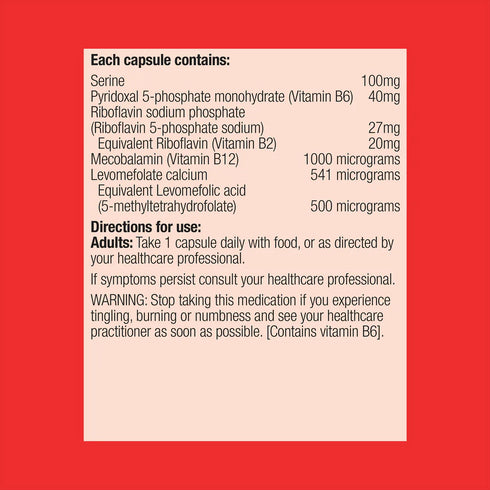 Activated B's & Folate 60 Capsules (Previously Metagen Methyl-Active)-Metagenics-Matakana Pharmacy