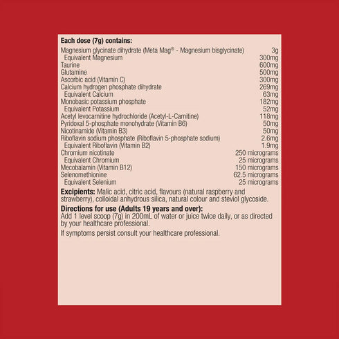 MagActive Muscle Raspberry 210g Powder