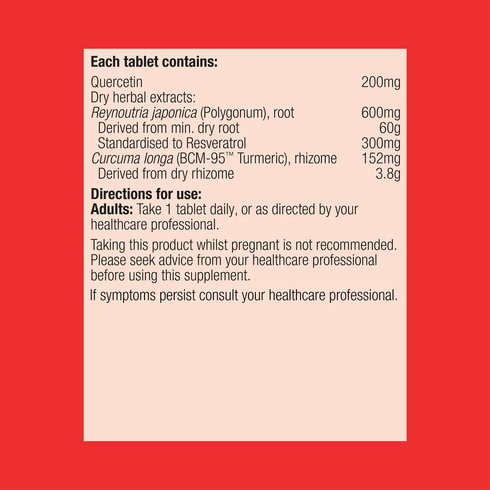 Resveratrol Healthy Ageing Complex 30caps-Matakana Pharmacy