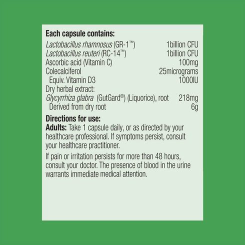 Ultra Flora Women's Probiotic 30 Caps (previously Ultra Flora Femme)-Matakana Pharmacy