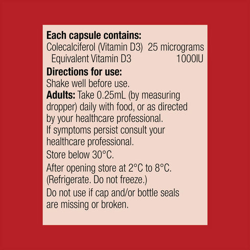 Vitamin D3 Liquid 90ml-Matakana Pharmacy