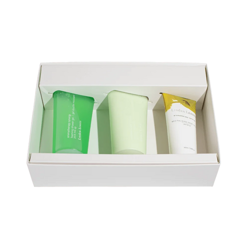 Pick Me Up Shower Gel, Lotion, Hand Cream Gift Set 3pc-Linden Leaves-Matakana Pharmacy