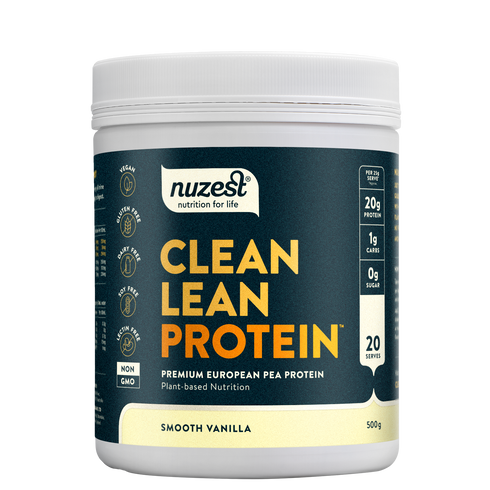 Clean Lean Protein Smooth Vanilla 500g-Nuzest-Matakana Pharmacy