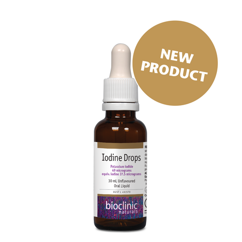 Iodine Drops 30ml-BioClinic Naturals-Matakana Pharmacy